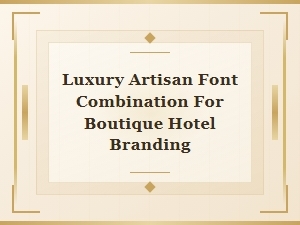 Crafting Luxury Boutique Brand Signatures